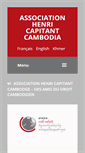 Mobile Screenshot of henricapitant-cambodia.org